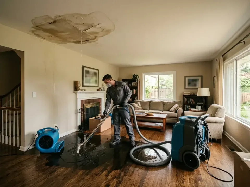 attic-pipe-burst-ceiling-drip-008 — frequently asked questions, Water Damage Restoration & Carpet Care in Flagler Estates, FL